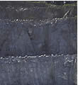 Granite quarry with several levels